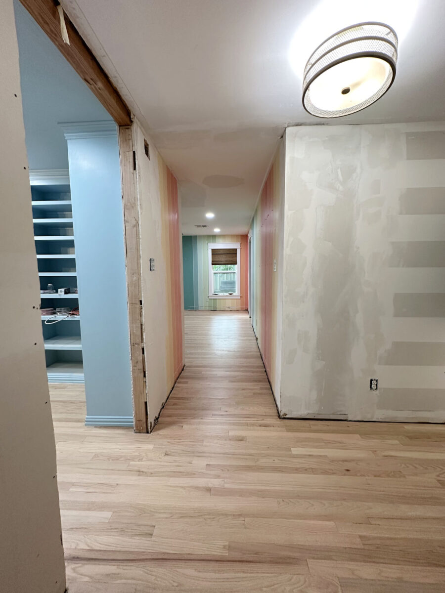 Bona NaturalSeal on red oak with Bona Traffic HD in extra matte finish