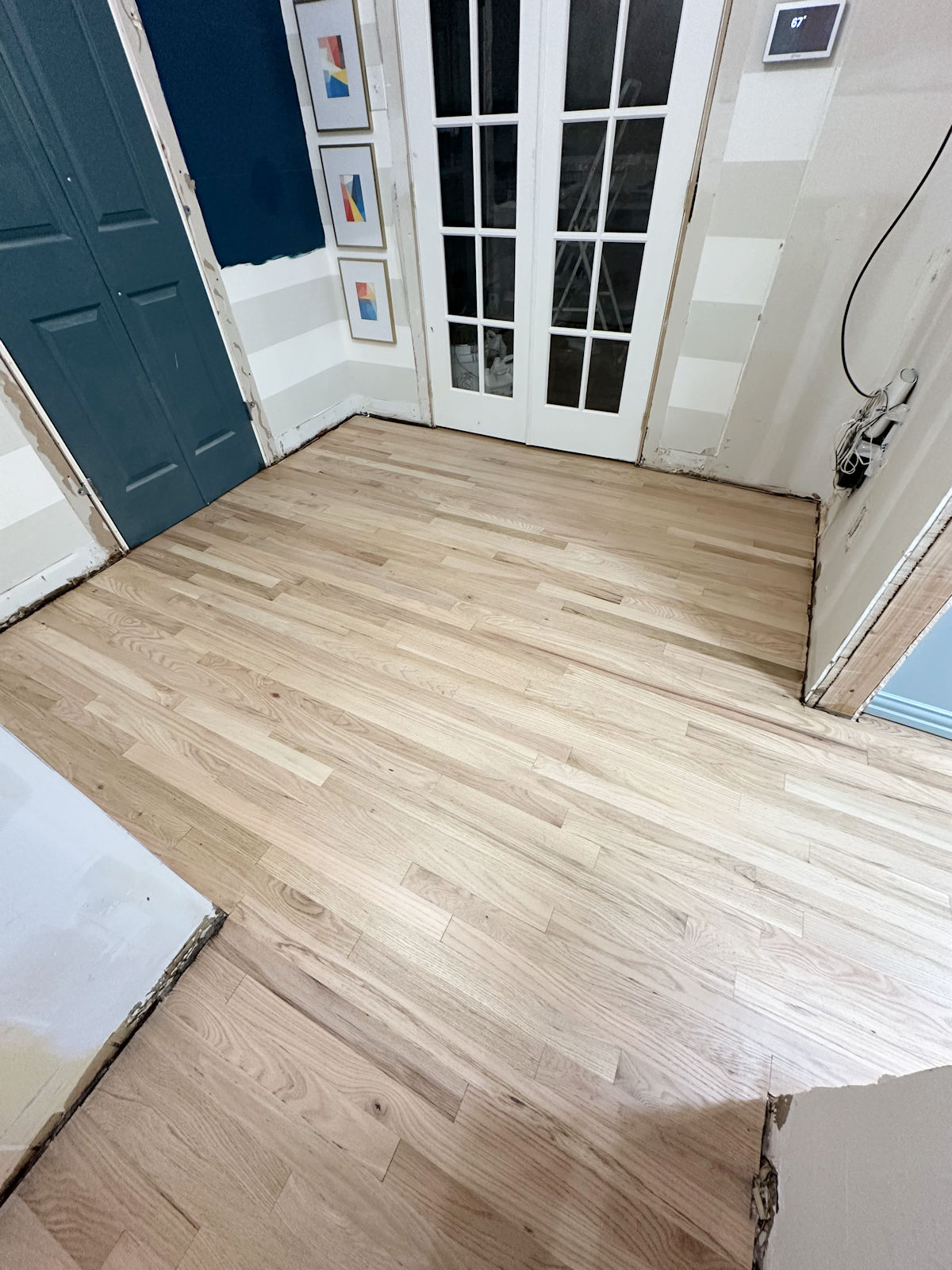 The Bedroom Suite Floors Are Finished! (Red Oak Hardwood Floors Finished With Bona Natural Seal And Bona Traffic HD)