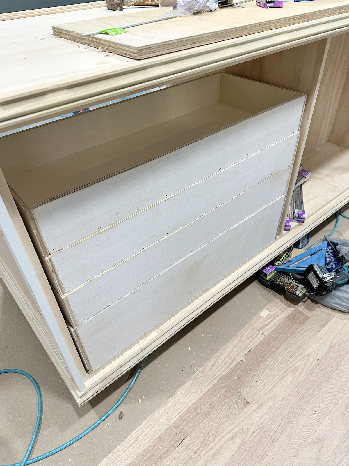 Part 4 – Closet Island Progress – How To Build Drawers The Easiest Way (Plus, The News You’ve Been Waiting For)