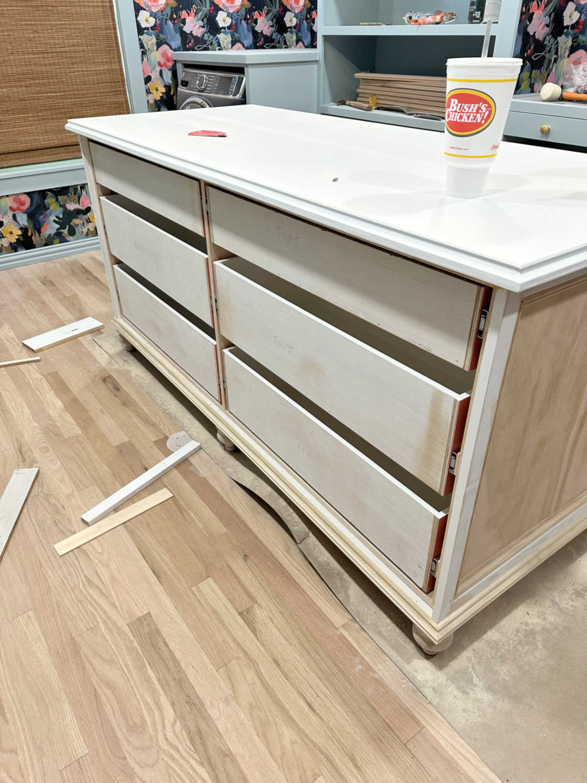 Closet Island Progress + My Birthday Presents