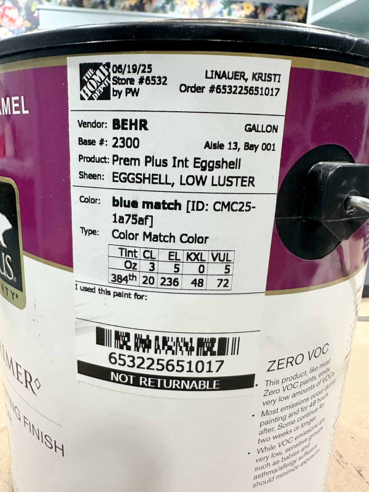 My Closet Island Paint Color Choice Revealed