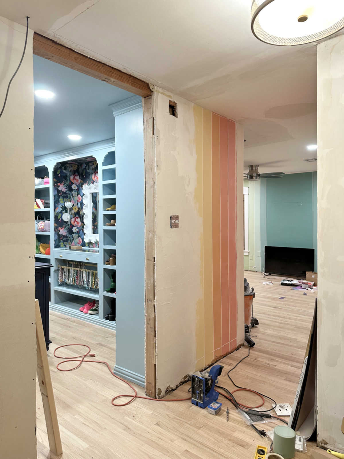 Second-Guessing My Plan For The Closet Doorway