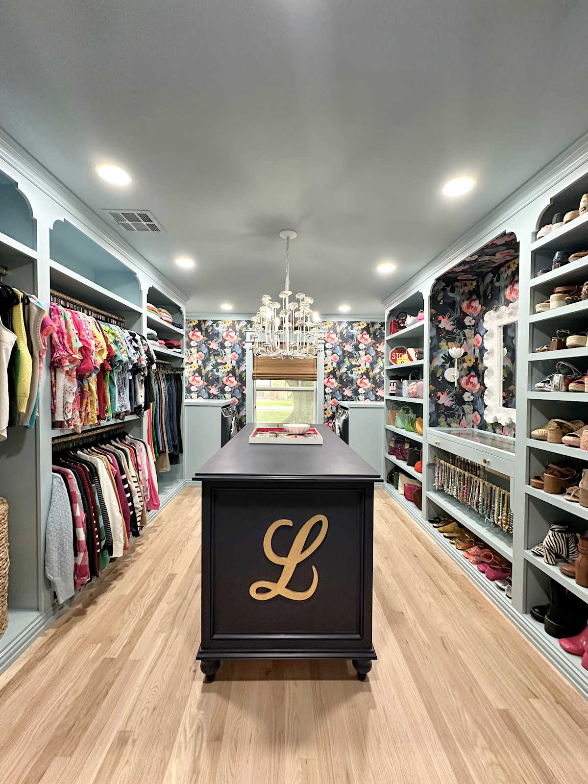 Adding Colorful Curtains To My Walk-In Closet Window - Addicted 2 ...