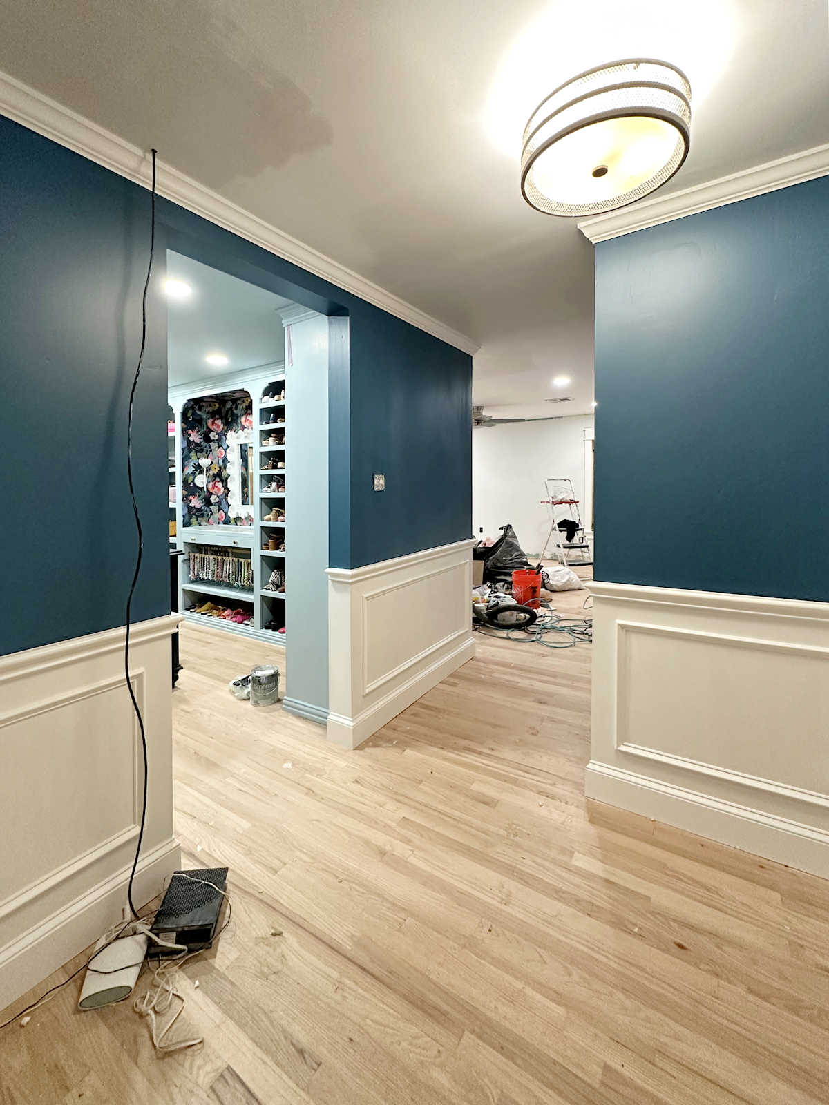 The Bedroom Foyer Has Color!