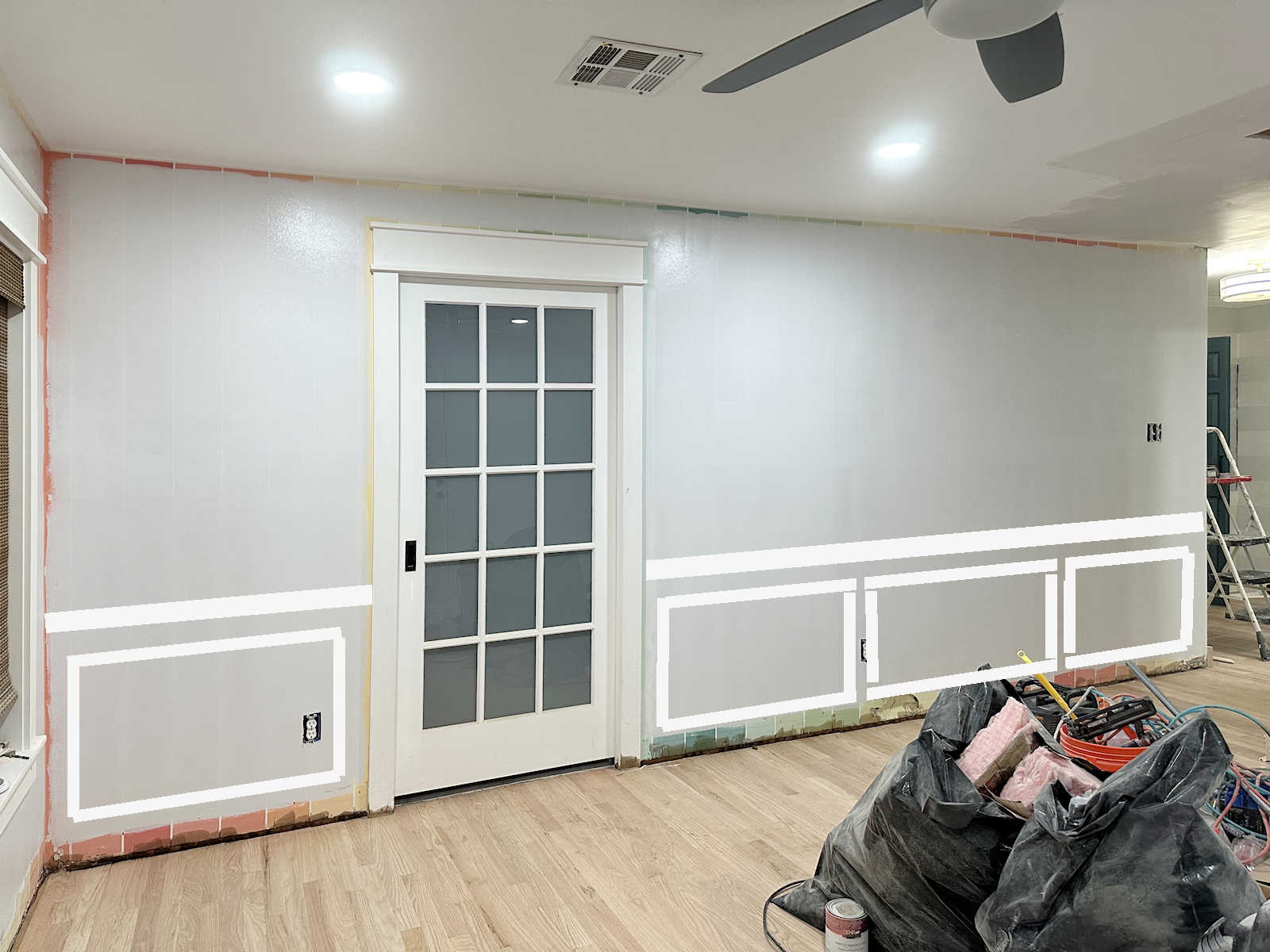 Bedroom & Foyer Progress (Plus, Trying To Map Out My Wainscoting Plan)