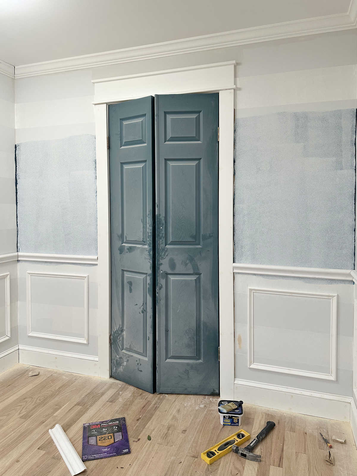 Bedroom Foyer Progress (Plus, Guess Who’s Back! Jonathon G. Wells Is Back)