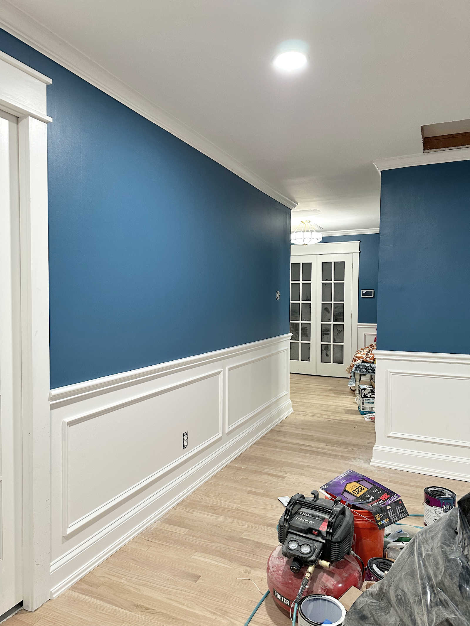 The Bedroom Wainscoting And Trim Is Finished!