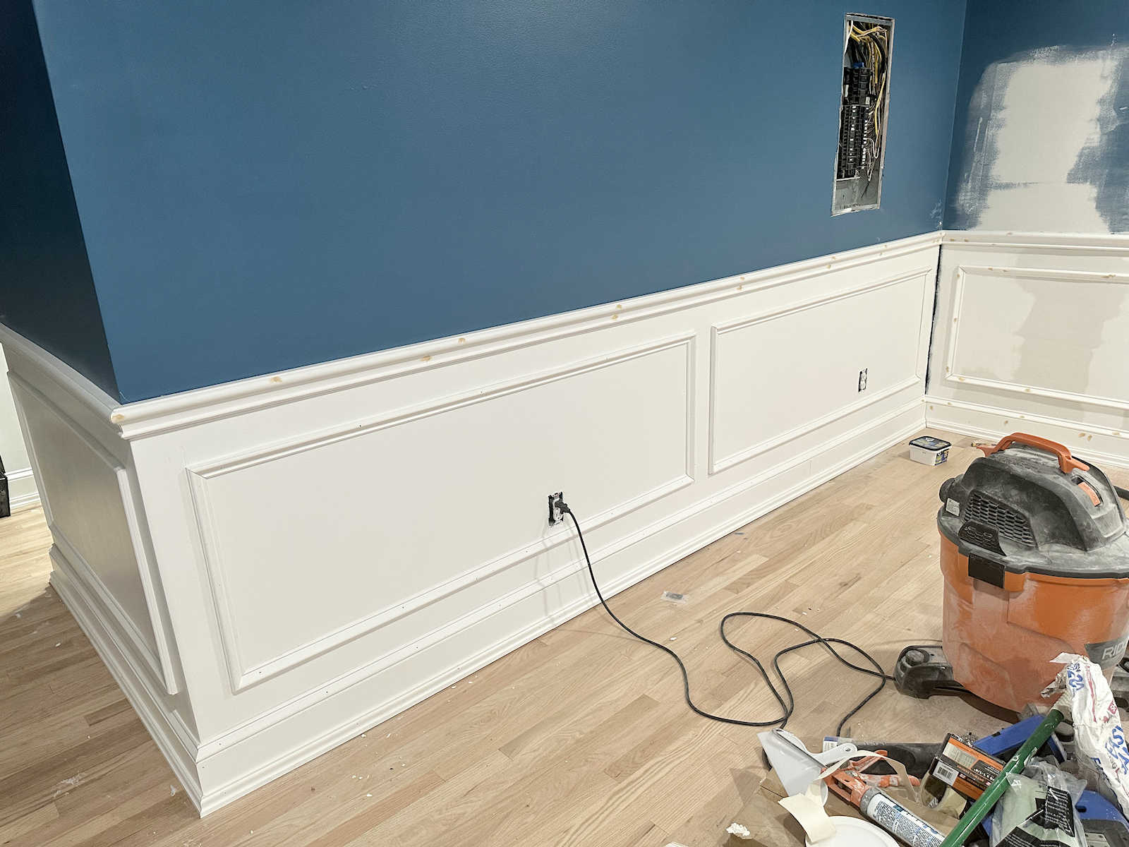 Bedroom and Foyer Progress