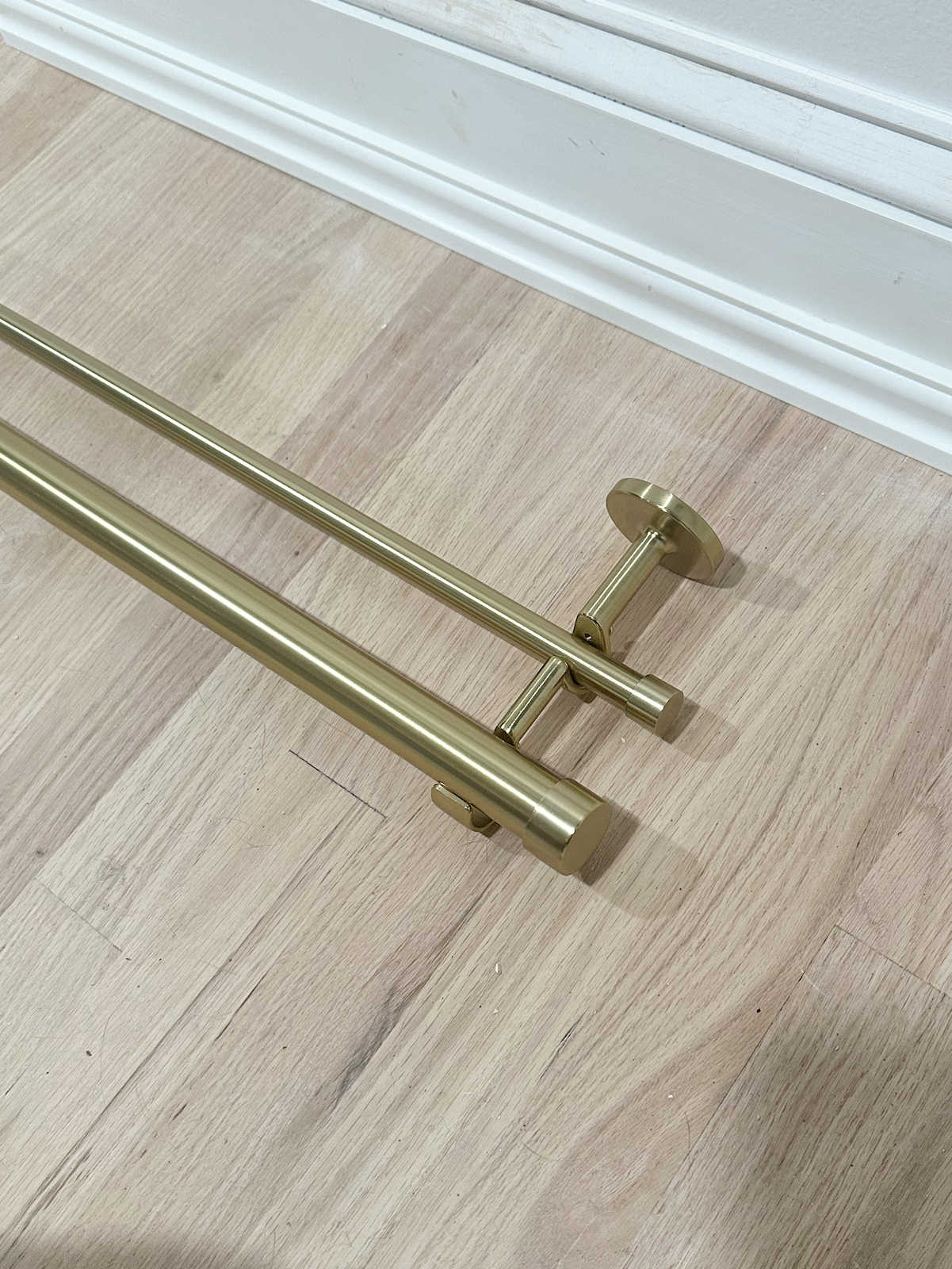 Bedroom Details — Window Privacy, New Curtain Rods, and Curtains Decision