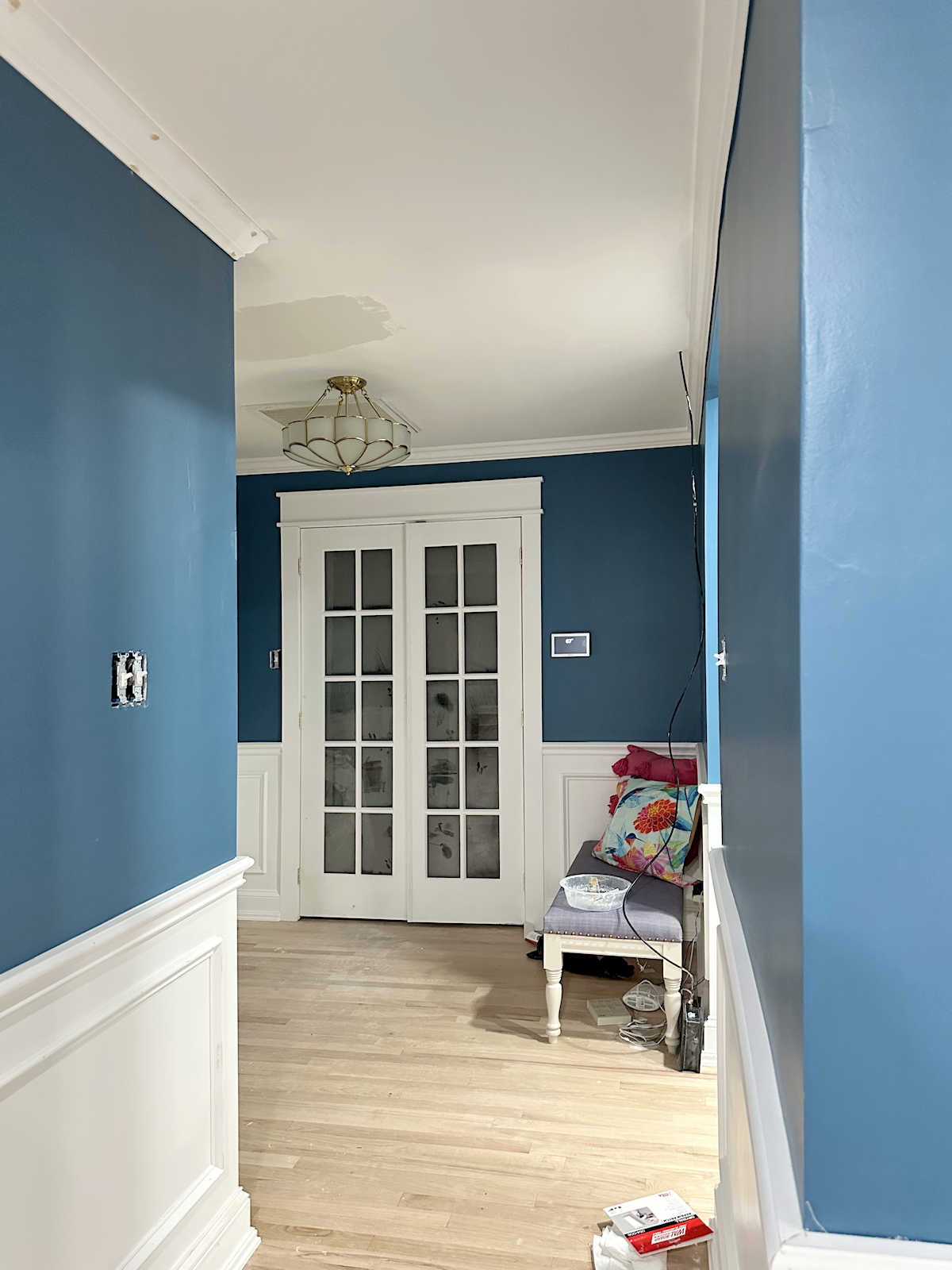 The New Foyer Light Is Up! - Addicted 2 Decorating®