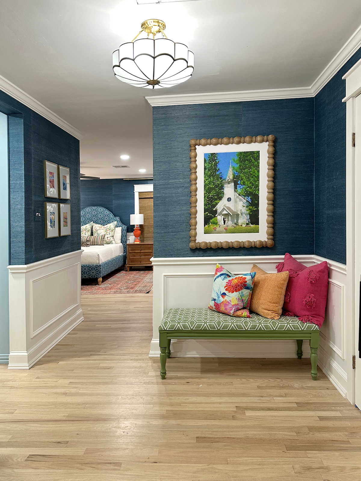 Bedroom Suite Foyer — FINISHED! (Before And After)