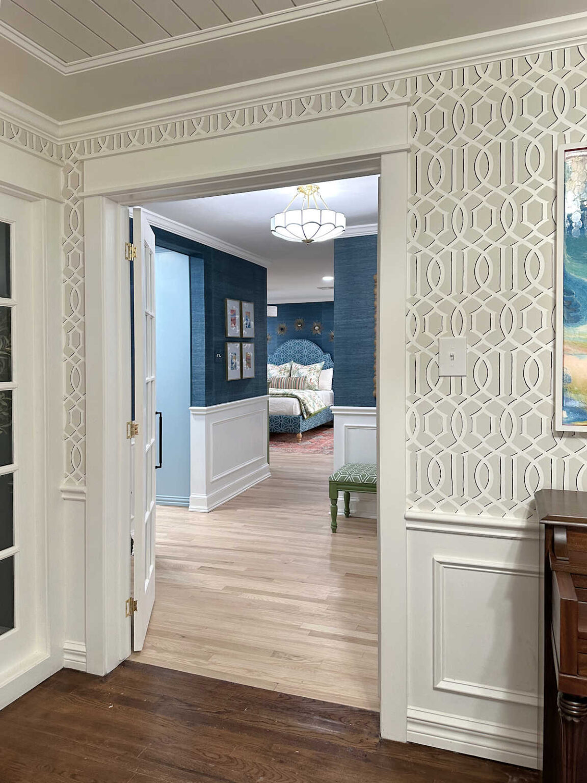 Photo Tour Of Our Whole Master Bedroom Suite (Foyer, Walk-In Closet ...