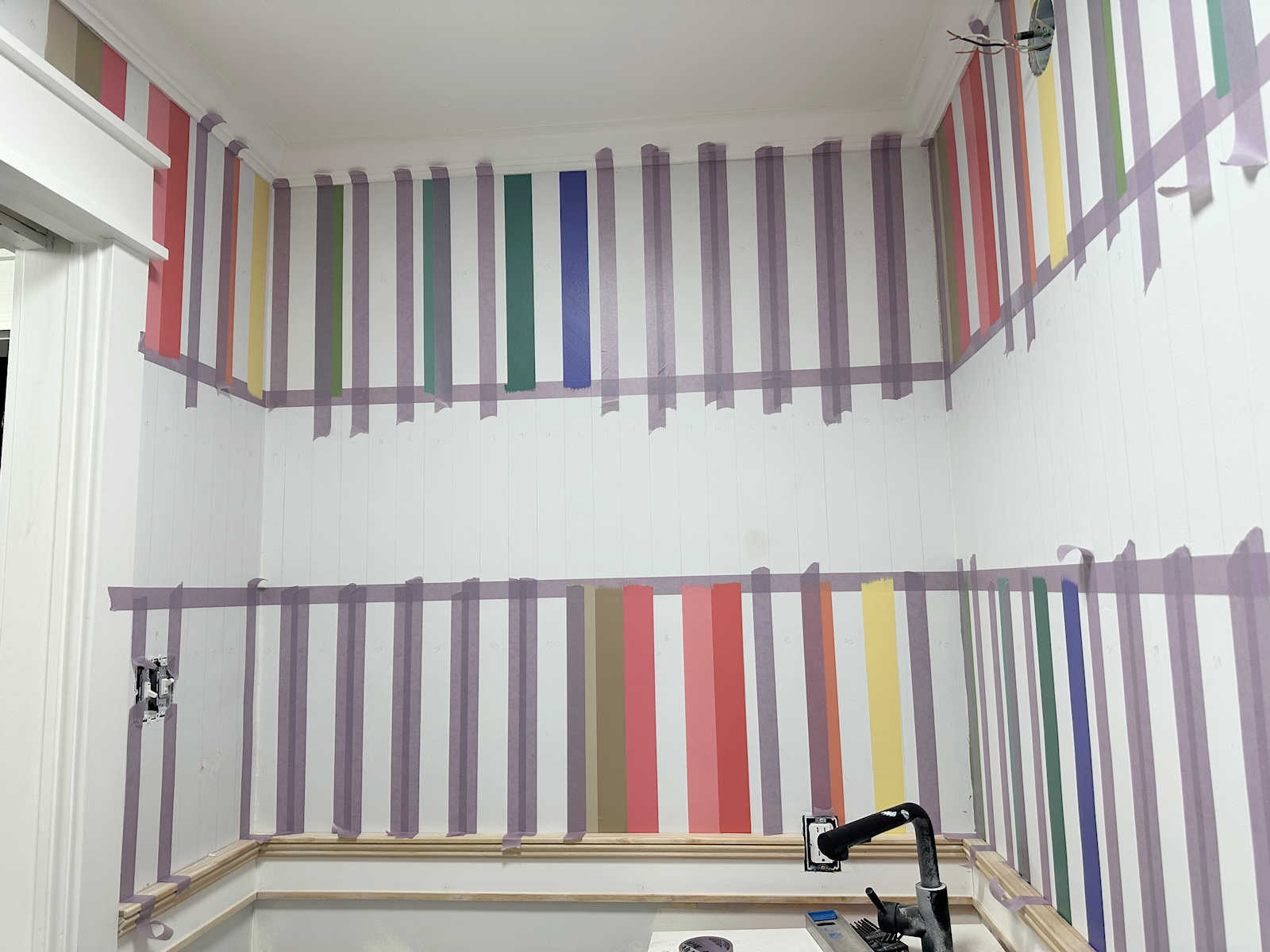 Studio Bathroom Progress (Things Are A Bit Messy Right Now)