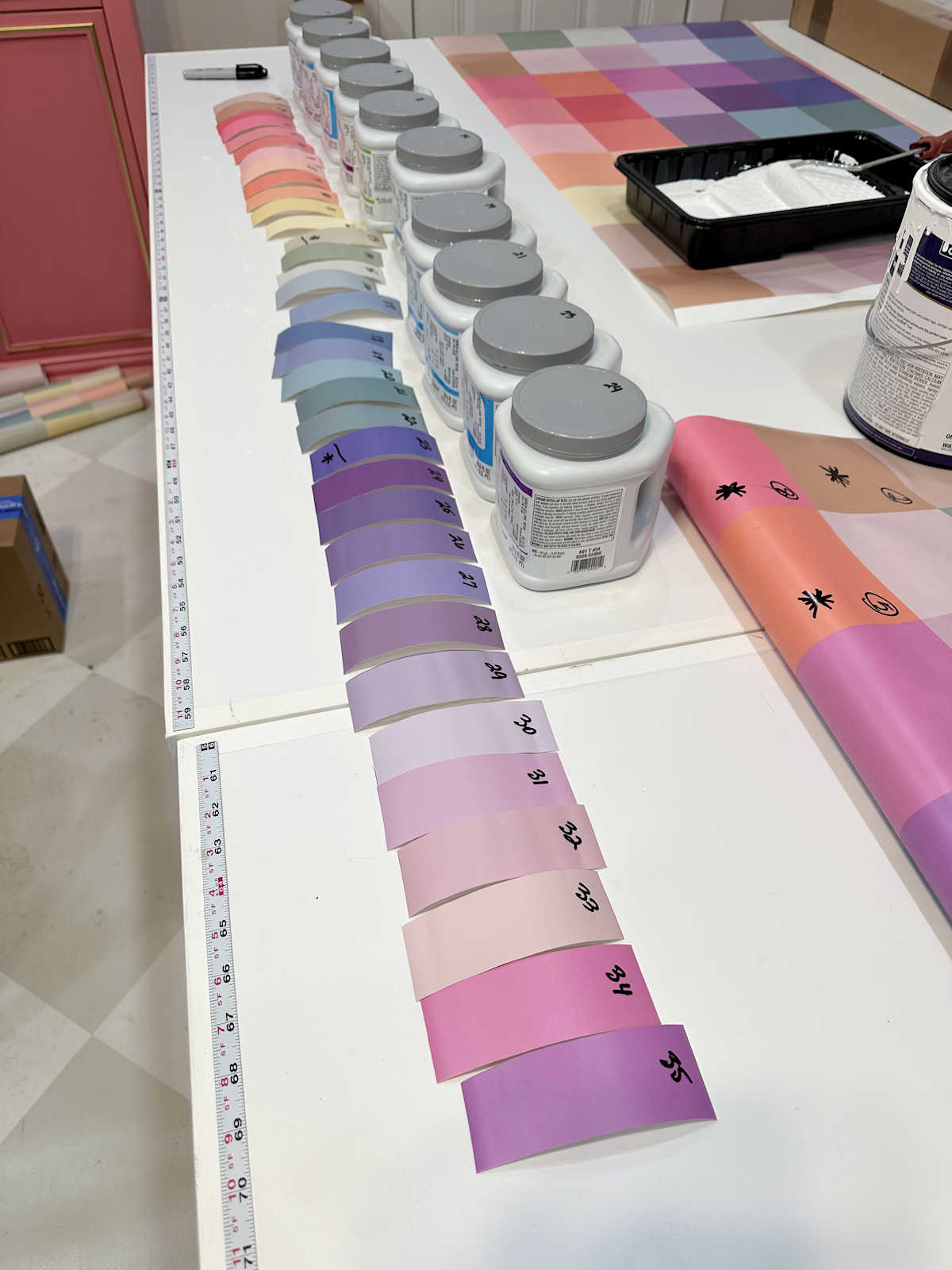 Studio Bathroom Walls Progress