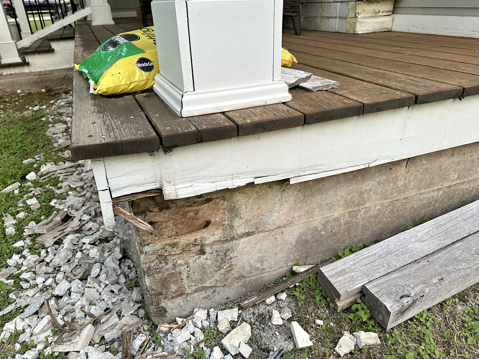 Front Porch & Front Exterior Refresh Begins