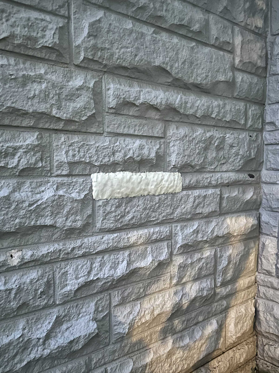 Using real stone to create a DIY textured stone silicone mat for pouring concrete
