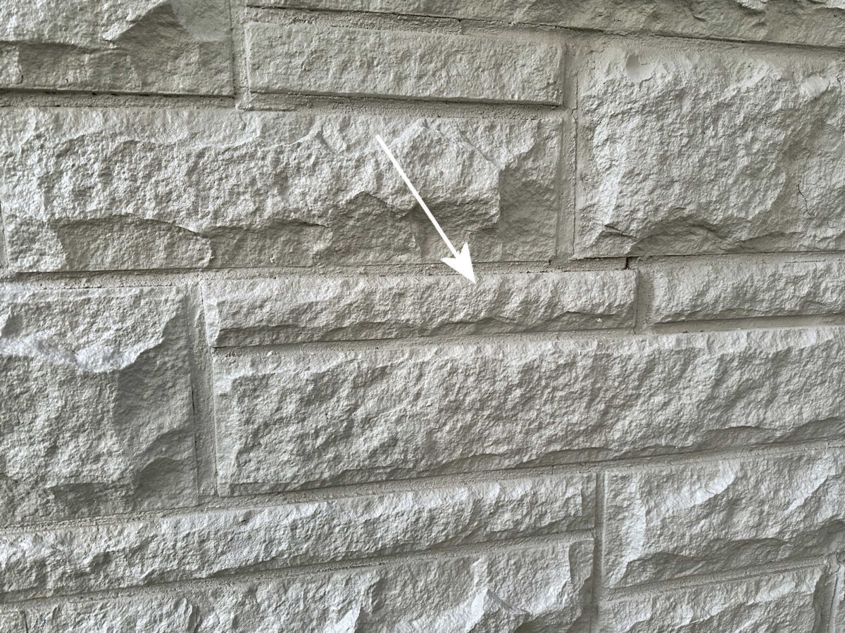 Using real stone to create a DIY textured stone silicone mat for pouring concrete