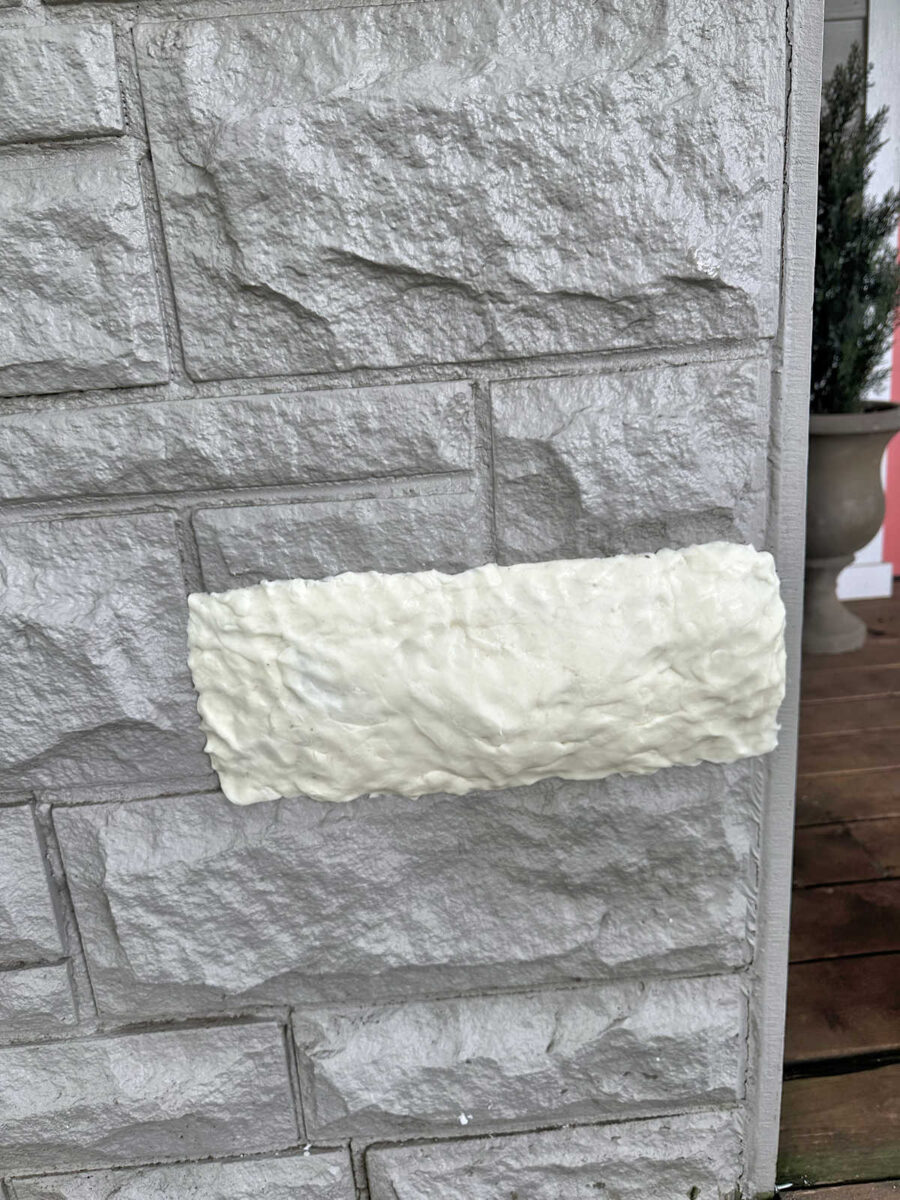 How to make DIY textured silicone mats for pouring concrete