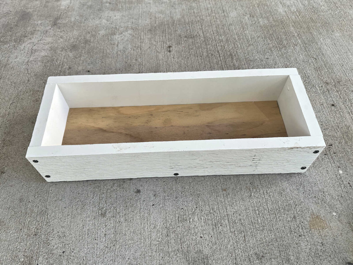 How to build a mold with a DIY textured silicone mat for pouring fake concrete (aircrete) stones