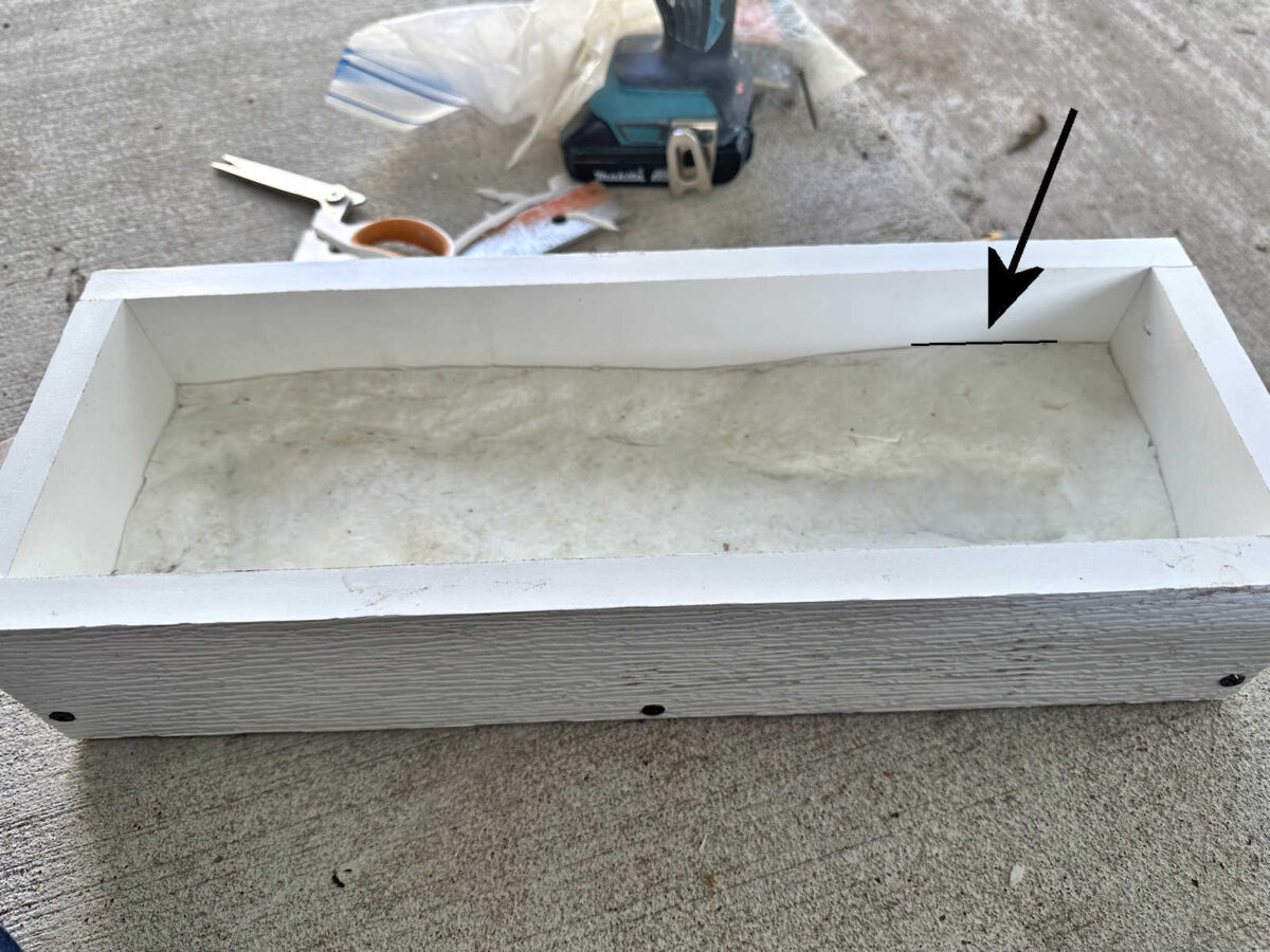 How to build a mold with a DIY textured silicone mat for pouring fake concrete (aircrete) stones