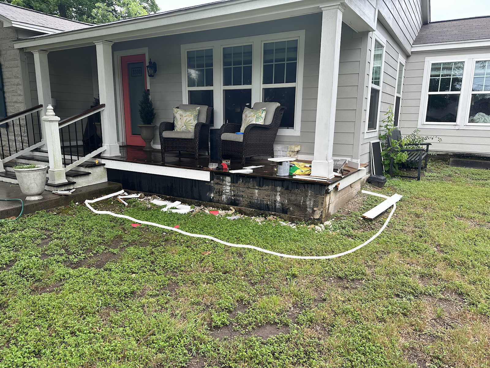 Reader Suggestions For My Front Porch Skirting