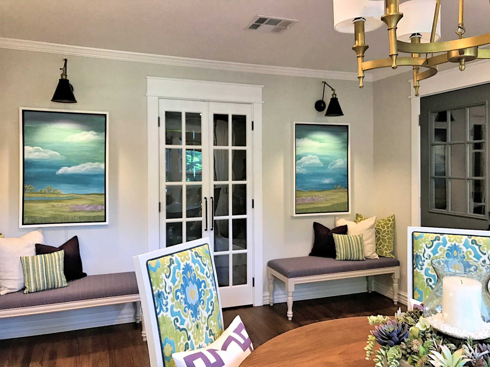 Textural Art That Is Inspiring Me (For Our Dining Room)