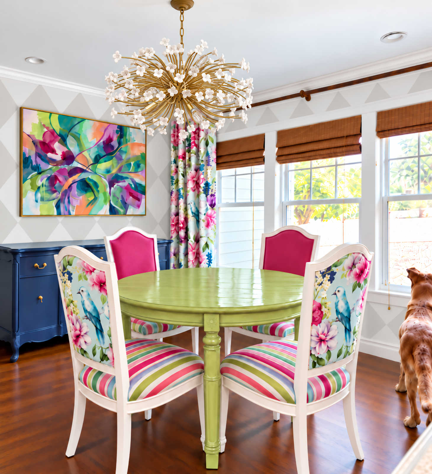 Dining Room Wall Design Options (A Mom vs. Kristi Disagreement)