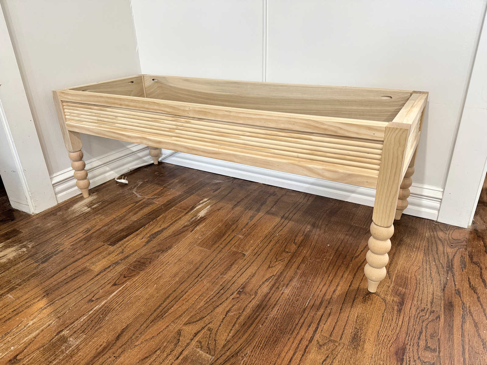 How to build a base for an upholstered bench
