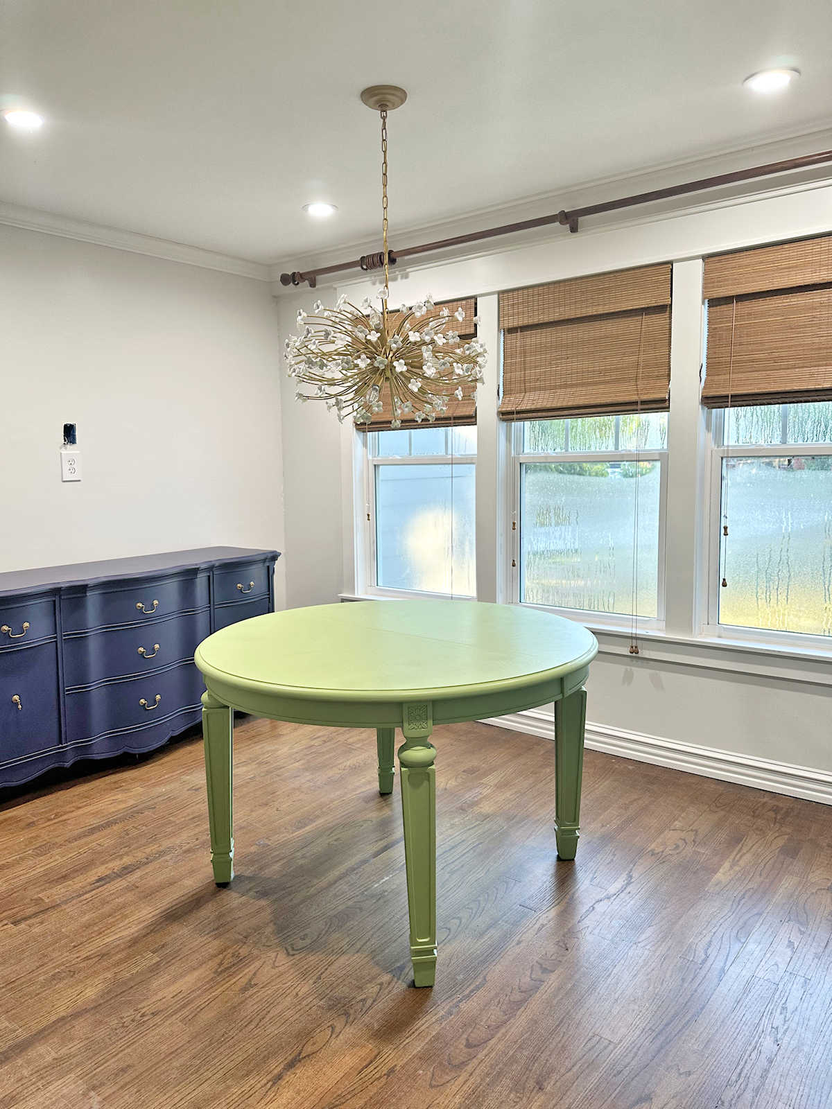 The Freshly Painted Dining Room Walls (And My New Favorite Neutral Wall Color)